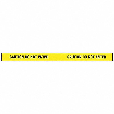 8RDJ5 GRAINGER 2INWX60YDS Barricade Tape Yellow 180 ft L 2 in