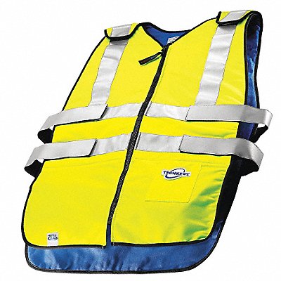 TECHNICHE 6626HVLXL E7358 Cooling Vest Hi-Vis Lime 2 to 3 hr L/XL