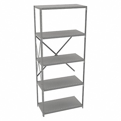 TENNSCO QO53618AB Metal Shelving Cap 750 lb 18inx84inx36in