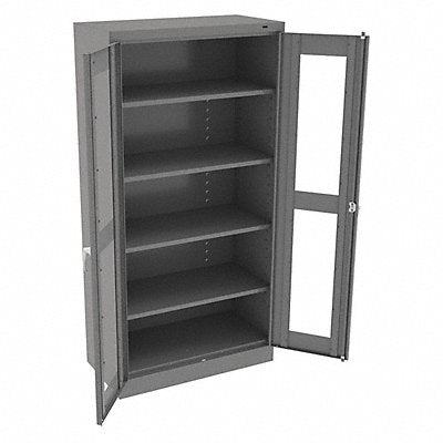 TENNSCO CVD7218MEDGREY E4462 Storage Cabinet 72 x36 x18 MdGry 4 Shelves