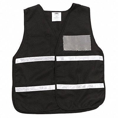 CONDOR 8RT55 E4207 Safety Vest Black Legend Insert Univsl