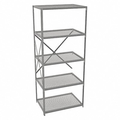 TENNSCO QO53624PAB Metal Shelving Cap 700 lb 24inx84inx36in