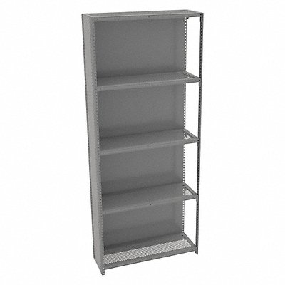 TENNSCO QC53612PAB Metal Shelving Cap 750 lb 12inx84inx36in