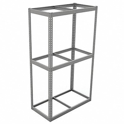 TENNSCO ZL796183MEDGrey Boltless Shelving 18x84x96in Strtr