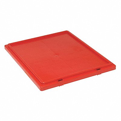 QUANTUM STORAGE SYSTEMS LID231RD E1890 Lid Red Polyethylene 20 7/8 in