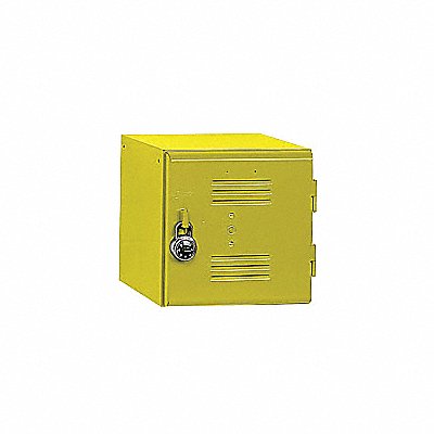 EQUIPTO 121212YELLOW Bx Locker 1x1Locker Yellow 12 x12 x12 Assm