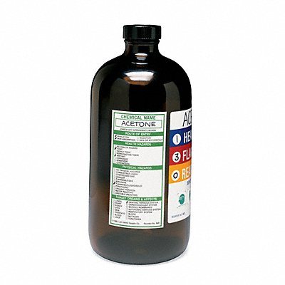 HARRIS INDUSTRIES 01LB26519 Secondary Label 4 in H Vinyl PK115