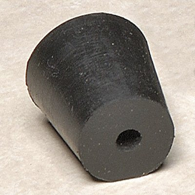 GRAINGER RST3H Stopper Sz 3 18 mm BDia Black 0 PK33