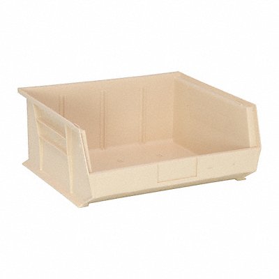 QUANTUM STORAGE SYSTEMS QUS250IV F0607 Hang and Stack Bin Ivory PP 7 in