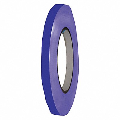 GRAINGER 8TUF0 Bag Sealing Tape Blue 3/8 in W 180 yd L