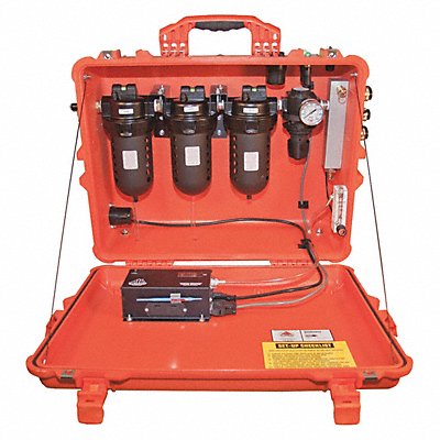 AIR SYSTEMS INTERNATIONAL BB100COSCHRADER Portable Filtration Panel 4 Users