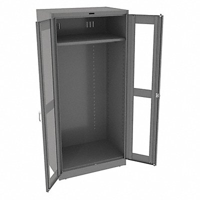 TENNSCO CVD7824WMEDGREY Storage Cabinet 78 x36 x24 MdGry 1Shlv