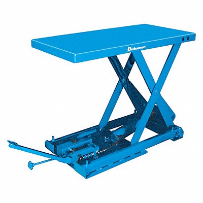 BISHAMON X75C Lift Table Manual 1650 lb Steel
