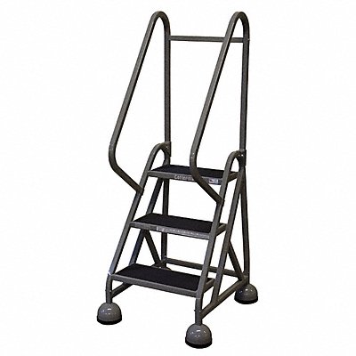 COTTERMAN ST301A2C1P5 F2128 Rolling Ladder Handrail Platform 27 In H