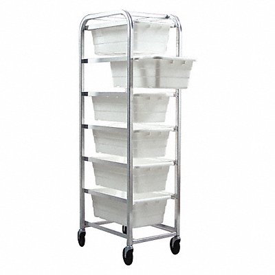 QUANTUM STORAGE SYSTEMS TR625168WT Tub Rack 180 lb Capacity 6 Shelves