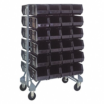 QUANTUM STORAGE SYSTEMS MQRU12D24048BK F1604 MoBinRailRk (48)7inx8 1/4inx14 3/4in