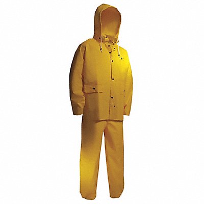 ONGUARD 7801700 FR 3 Piece Rain Suit Yellow XL