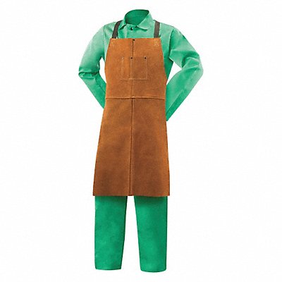 STEINER 92165 Welding Bib Apron Leather 36 x 24 In