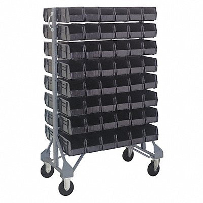 QUANTUM STORAGE SYSTEMS MQRU16D23096BK F1601 MoBinRailRk (96)3inx4 1/8inx7 3/8in