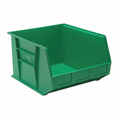 QUANTUM STORAGE SYSTEMS QUS270GN F0611 Hang and Stack Bin Green PP 11 in