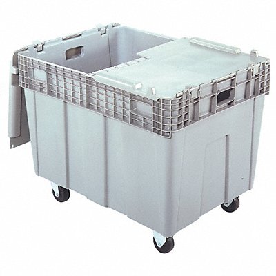 ORBIS MOBILE600GTGREY303 Cube Truck 1/4 cu yd. 300 lb Cap Grey