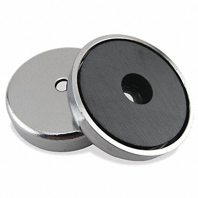 GRAINGER 7217 Round Base Magnet 25 lb Pull