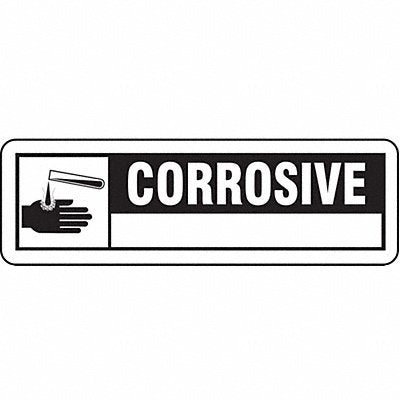 HARRIS INDUSTRIES LB132298 Label 7/8in x 2.875in Paper PK500