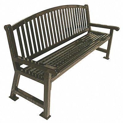 ULTRASITE 922B4BLUE Outdoor Bench 48 in L. 36 in H Blue
