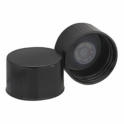 WHEATON 240181 Cap 38 mm Dia Black PK100