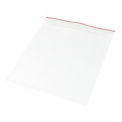 MINIGRIP RED LINE MGRL2P0808 Reclosable Poly Bag Zip Seal PK1000