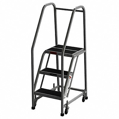 EGA F005G Rollng Ldr Assembled Handrail Platform 30in H