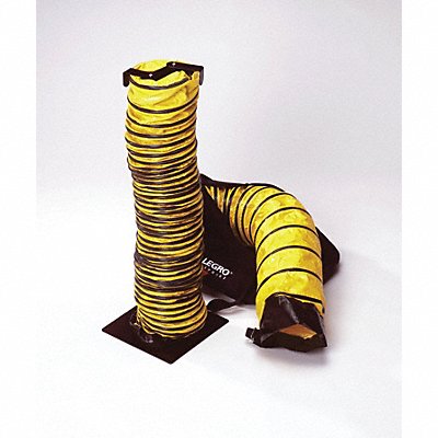 ALLEGRO 950006 Blower Ducting 6 ft Black/Yellow