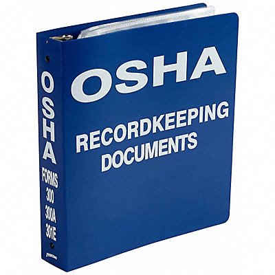 BRADY OR323E Binder OSHA Record Keeping Documents