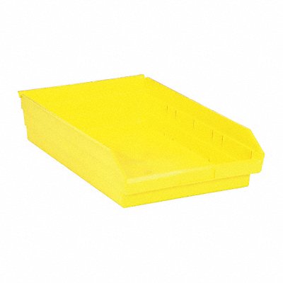 QUANTUM STORAGE SYSTEMS QSB110YL F0620 Shelf Bin Yellow Polypropylene 4 in