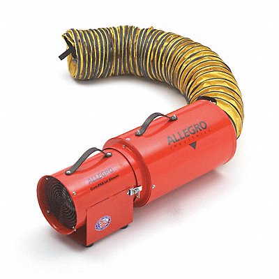 ALLEGRO 953415 Confined Space Fan Orange 11 W