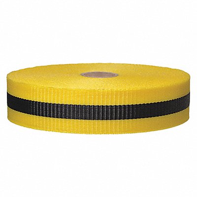GRAINGER BW2YBK200200 Barricade Tape Black/Yellw 200 ft L 2 in