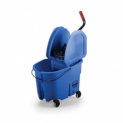 RUBBERMAID COMMERCIAL PRODUCTS FG757888BLUE E4107 Mop Bucket and Wringer Blue 8 3/4 gal