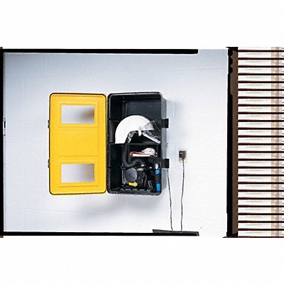 ALLEGRO 29369 Respirator Storage Cabinet Plastic