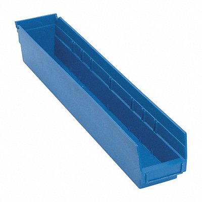 QUANTUM STORAGE SYSTEMS QSB105BL F0621 Shelf Bin Blue Polypropylene 4 in