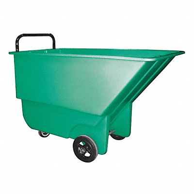GRAINGER 13CULGREEN Tilt Truck Lt-Duty 1/3 cu yd 275 lb Grn