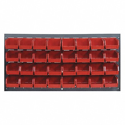 QUANTUM STORAGE SYSTEMS QLP361921032RD Louvrd Pnl 1/4inx20inx36in Load Capacity 175lb