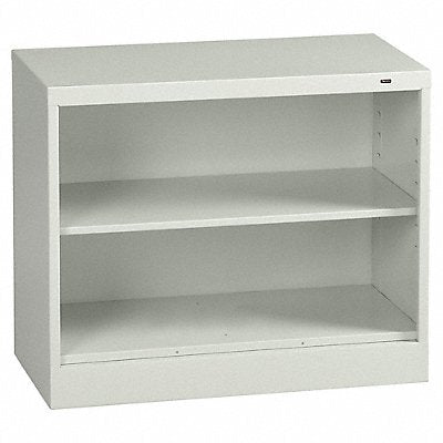TENNSCO BC1830LIGHTGREY Bookcase Width 36 In 2 Shelf Grey
