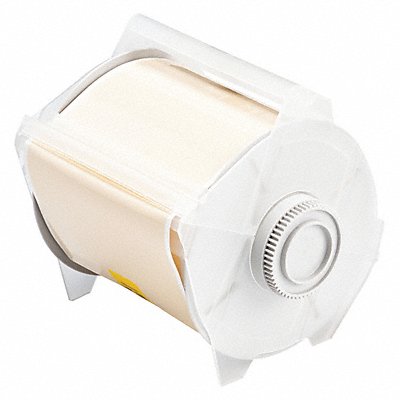 BRADY 76602 Tape Tan 100 ft L 4 in W