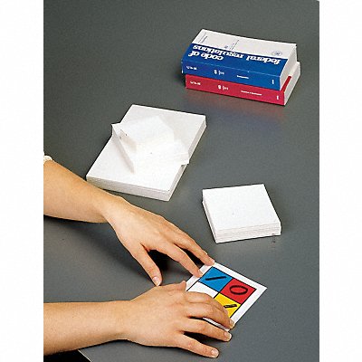 BRADY 30428LS Label Overlay 6-1/2 In x6-1/2 In PK100