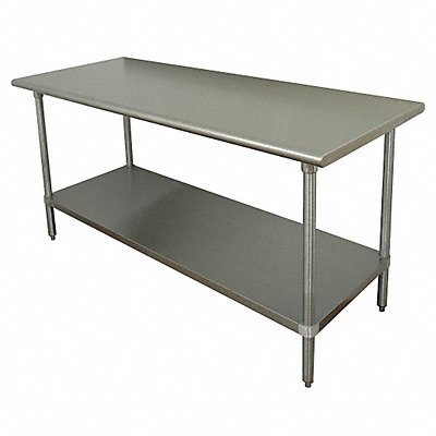 ADVANCE TABCO SS366 Fixed Work Table SS 72 W 36 D