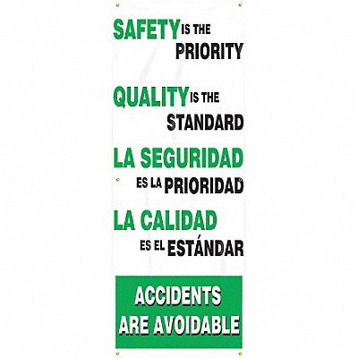ACCUFORM SBMBR633 Safety Banner 74in x 28in Poly Sheeting