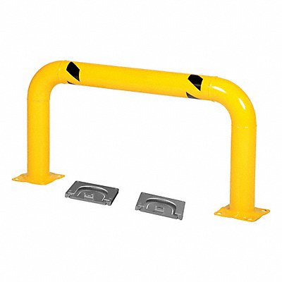 GRAINGER HPRORF48244 Machine Guard 4-1/2 Yellow
