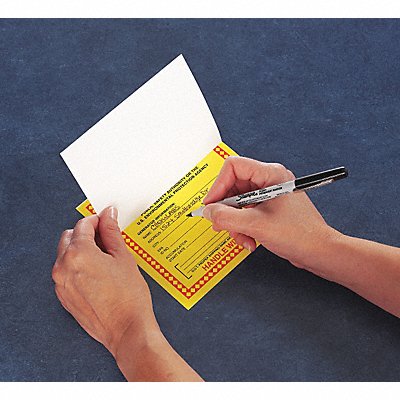 ACCUFORM MHZW20SLC DOT Handling Label Waste 6 W PK100