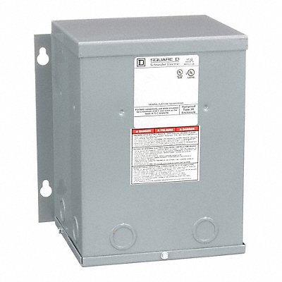 SQUARE D 2S43F Transformer 120/240VAC 12/24VAC 2kVA