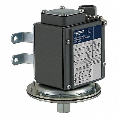 TELEMECANIQUE SENSORS 9016GAW1F VacuumSwitch 1NO/1NC 100psiMaxPressure